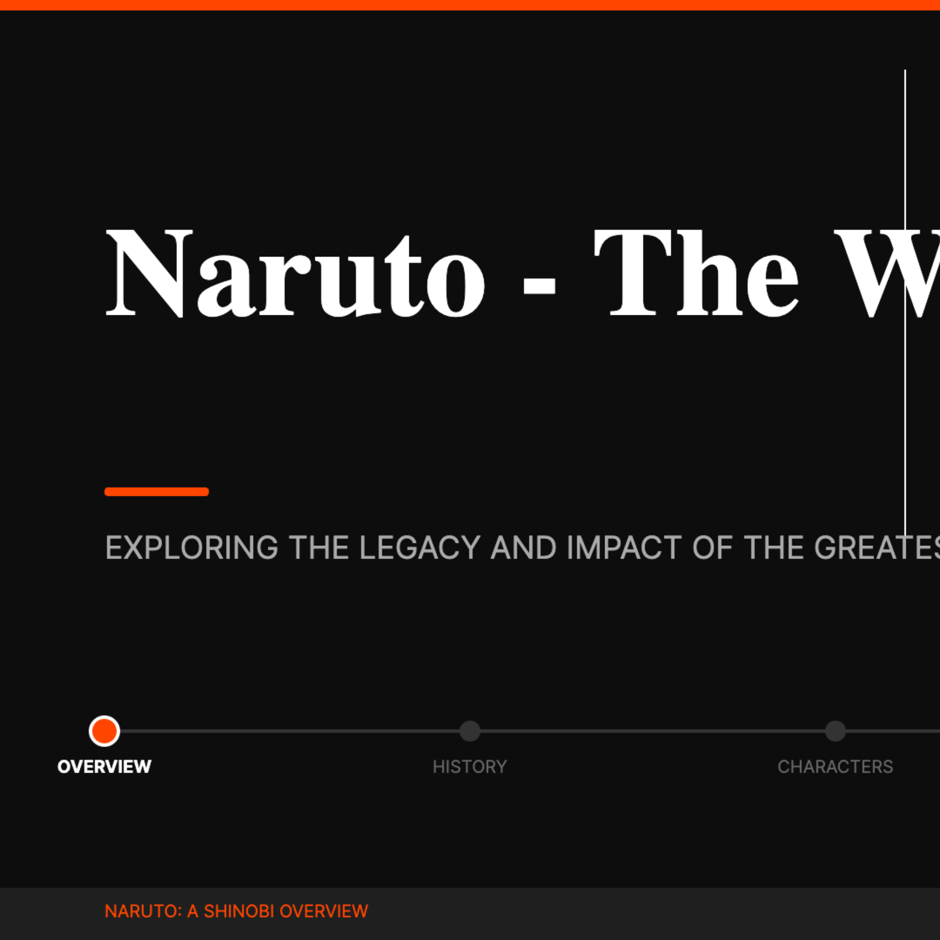 Naruto - A Shinobi Overview