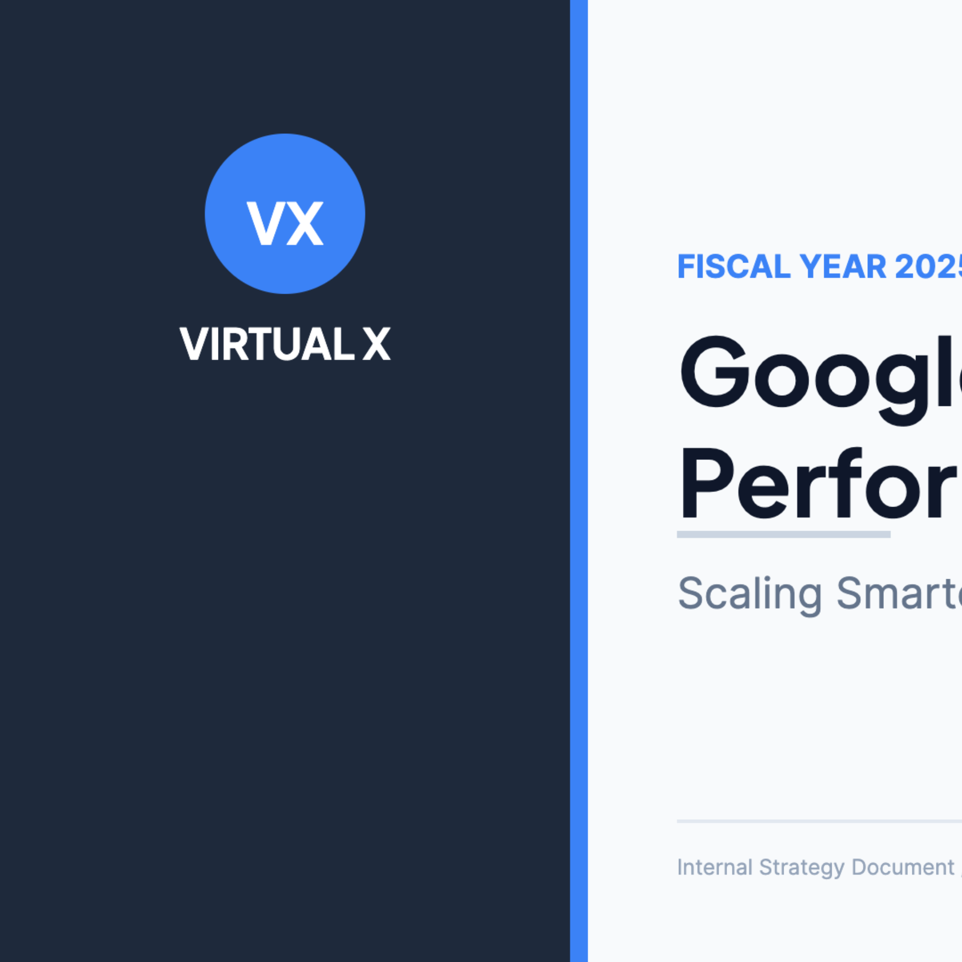 Virtual X - Google Ads Performance Report 2025