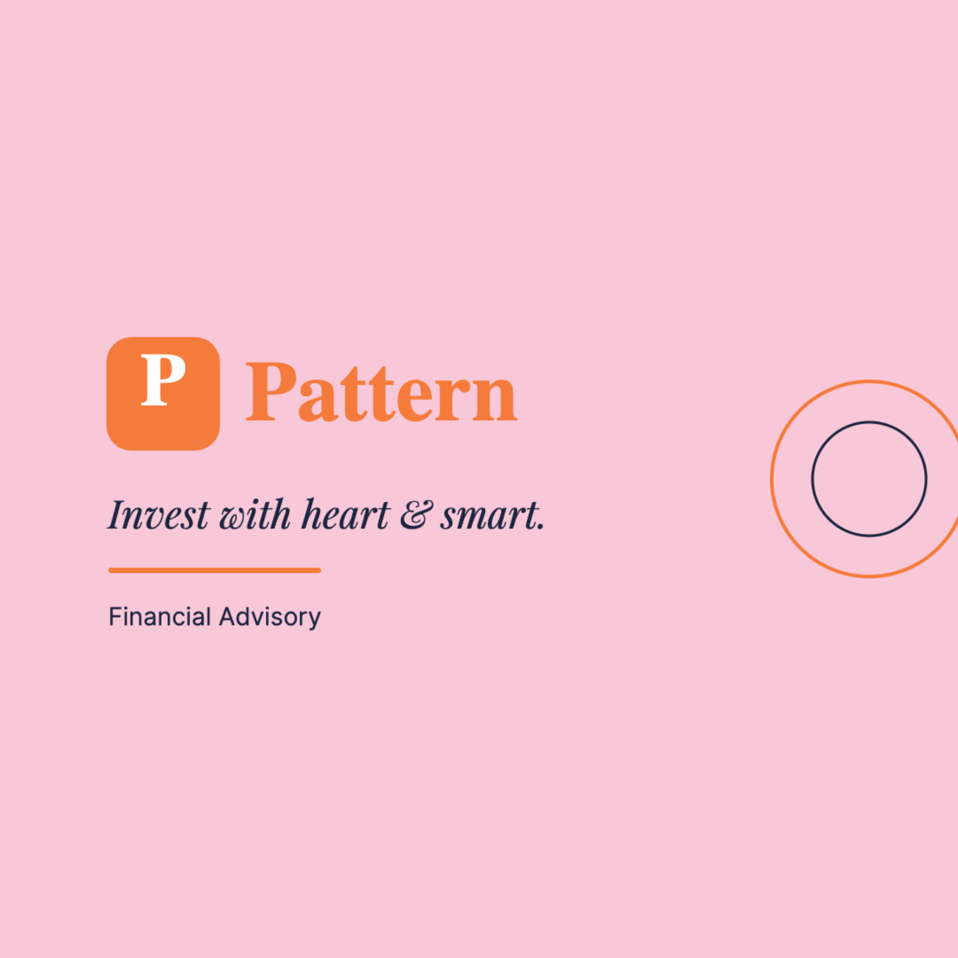 Pattern - Financial Advisory Pitch Deck