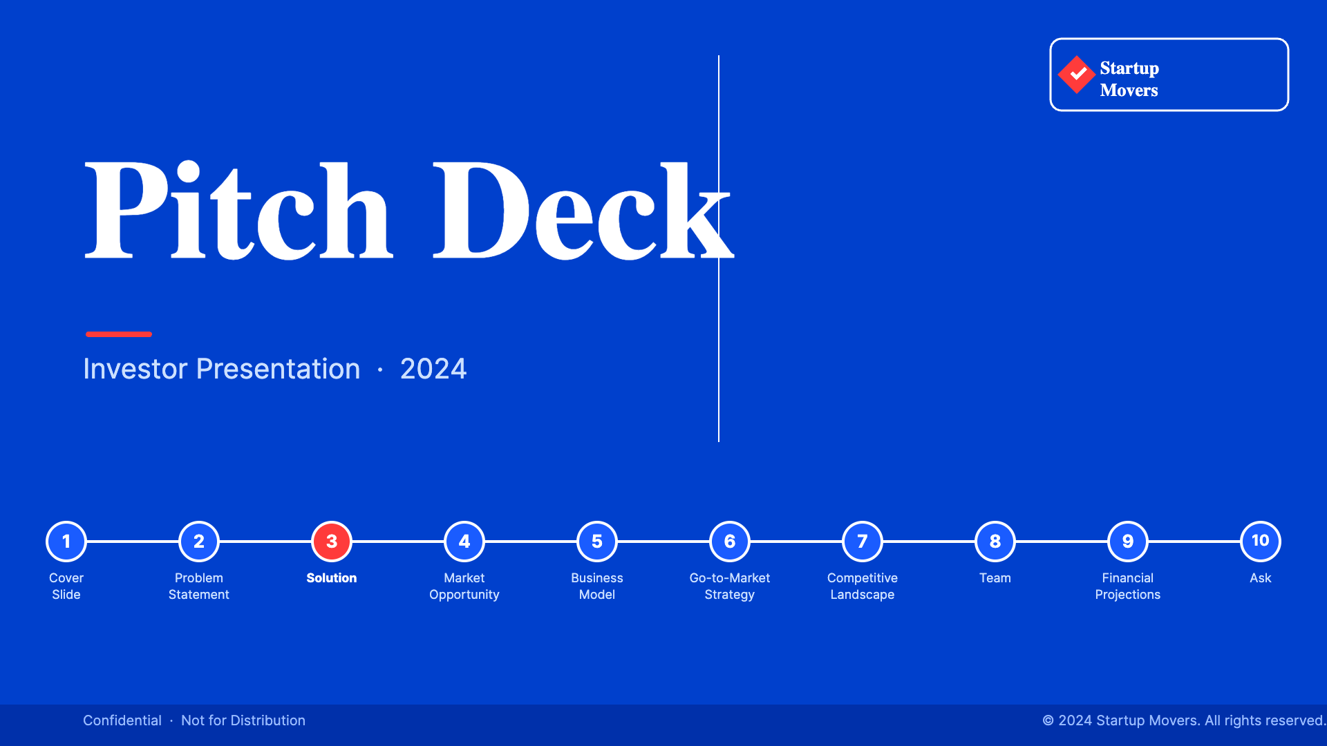 Startup Movers - Pitch Deck